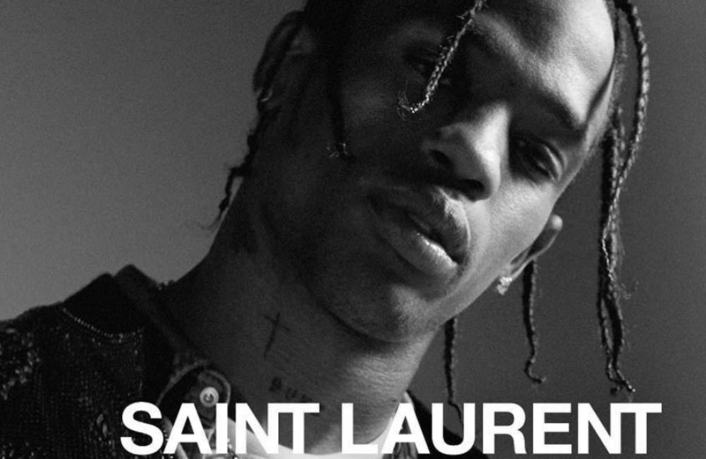 Travis Scott is the new face of Saint Laurent | Fashion Advice